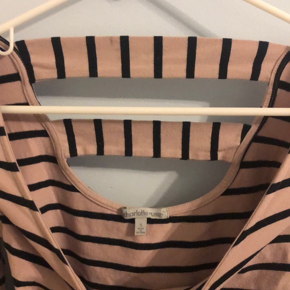 Stripped crop top - Picture 2 of 2